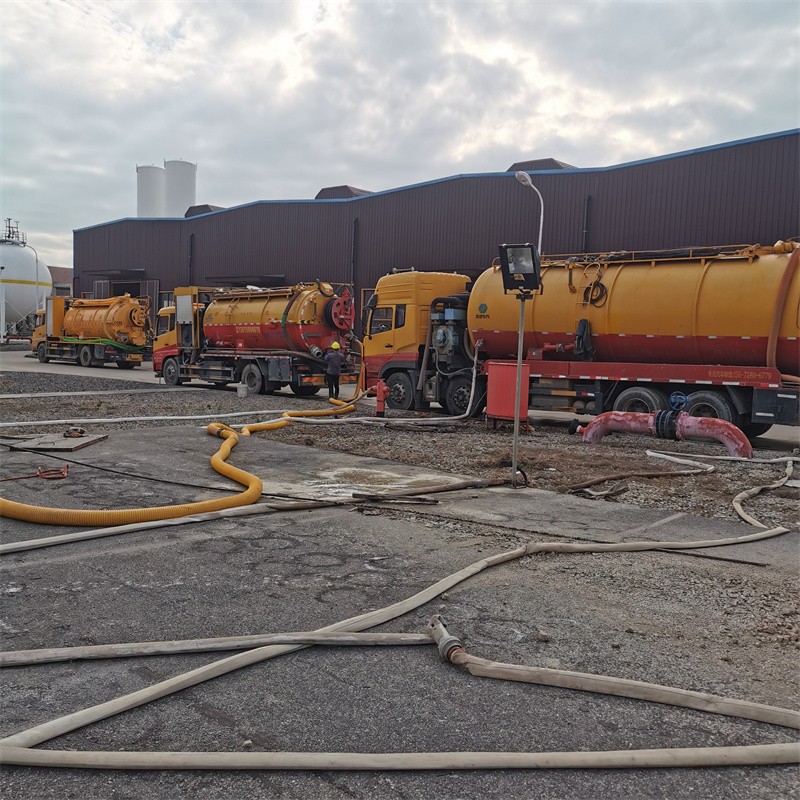 潮安污水池清理